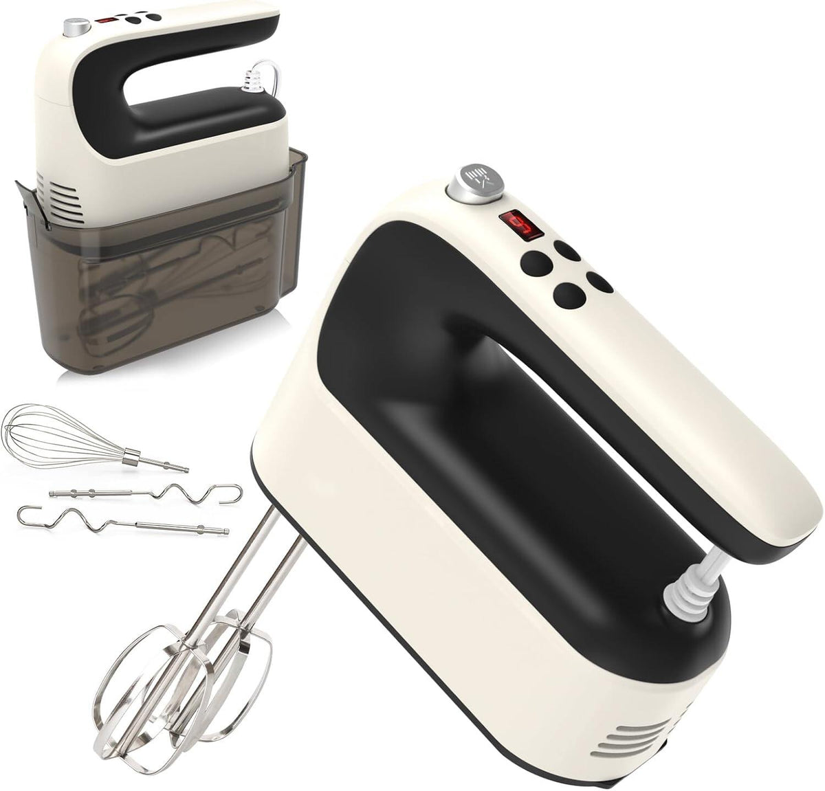 9-Speed Digital Hand Mixer Electric