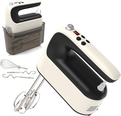 9-Speed Digital Hand Mixer Electric