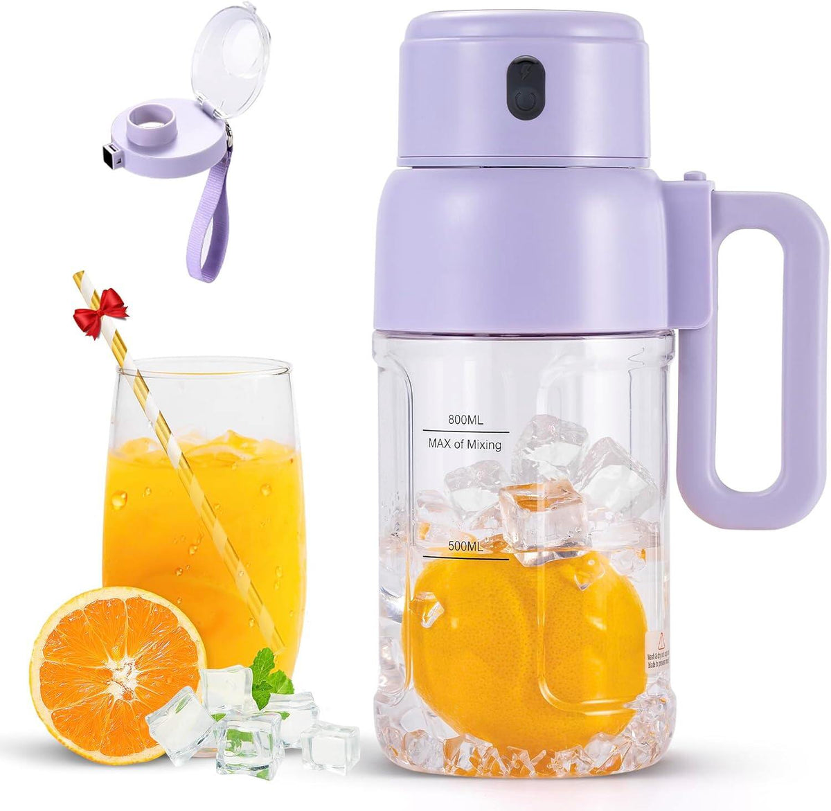 Portable Blender for Smoothies,  Protein Shake Smoothie Blender