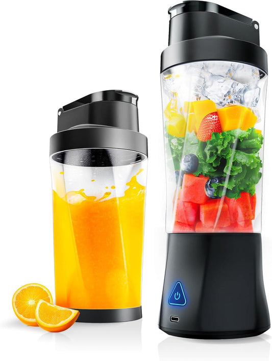 Portable Blender, Cordless, Personal Blender-for Shakes & Smoothies