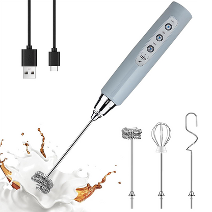 Rechargeable Milk Frother Handheld