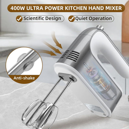 Hand Mixer with Turbo Boost - 5-Speed
