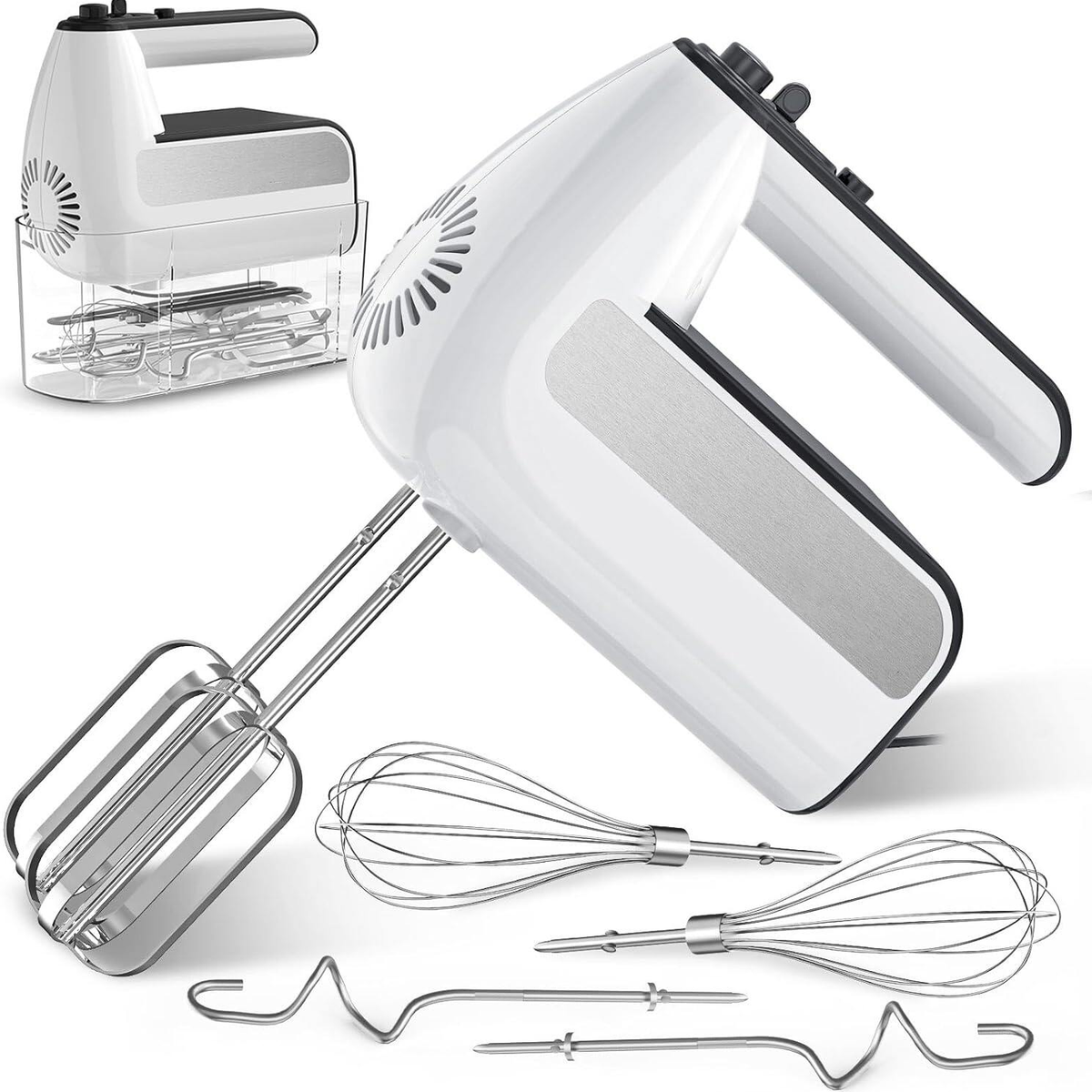 5-Speed Electric Hand Mixer, 800W Handheld Mixer