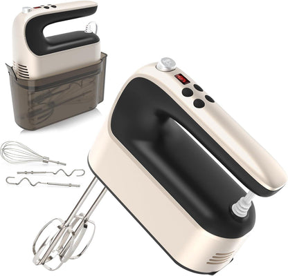 9-Speed Digital Hand Mixer Electric