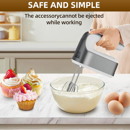 Hand Mixer with Turbo Boost - 5-Speed