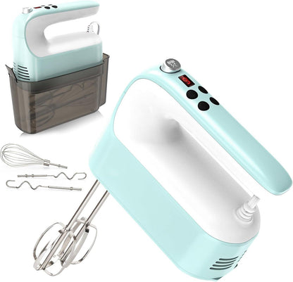9-Speed Digital Hand Mixer Electric