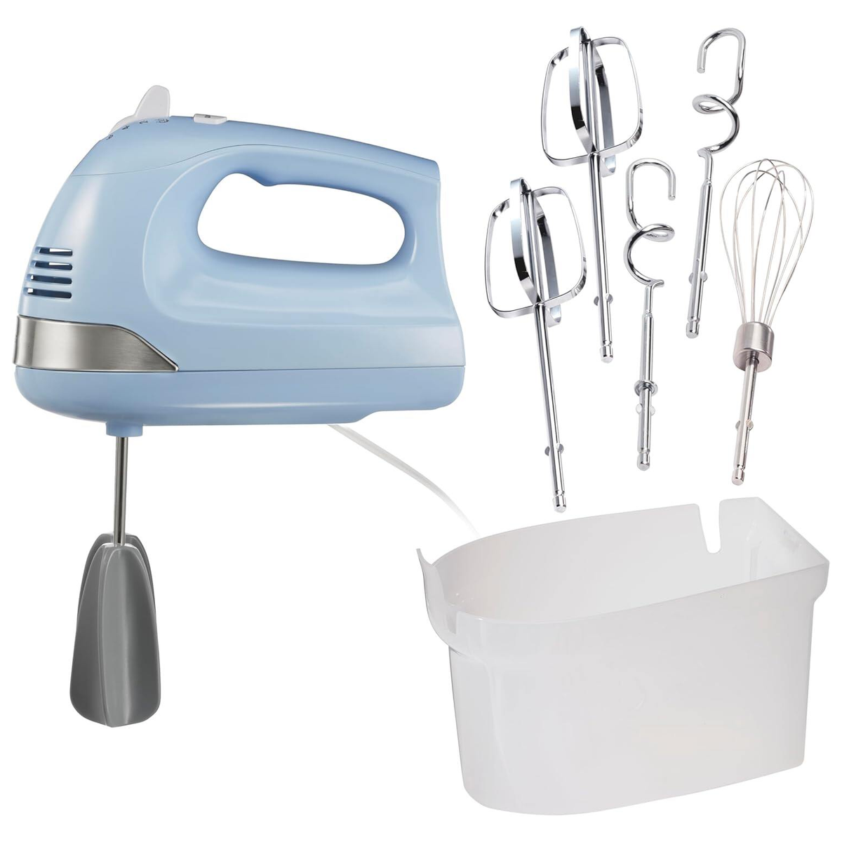 6-Speed Electric Hand Mixer with Whisk