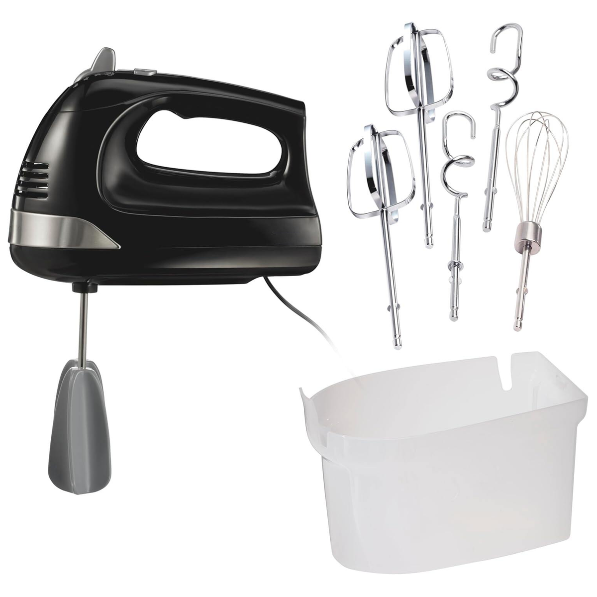 6-Speed Electric Hand Mixer with Whisk