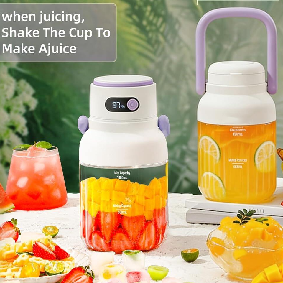 Portable Blender, Personal Smoothie & Shake Blender