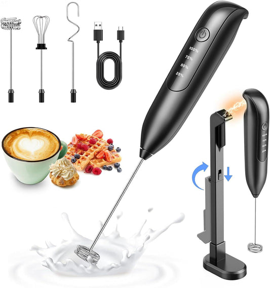 Electric Whisk Milk Foamer, Electric Whisk Foam Maker