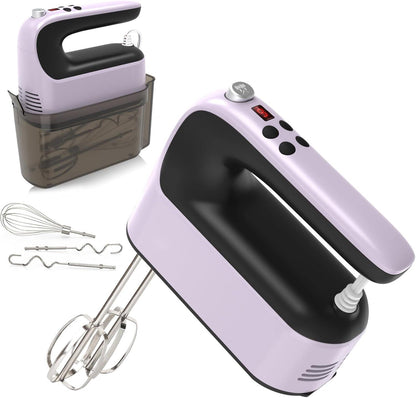 9-Speed Digital Hand Mixer Electric