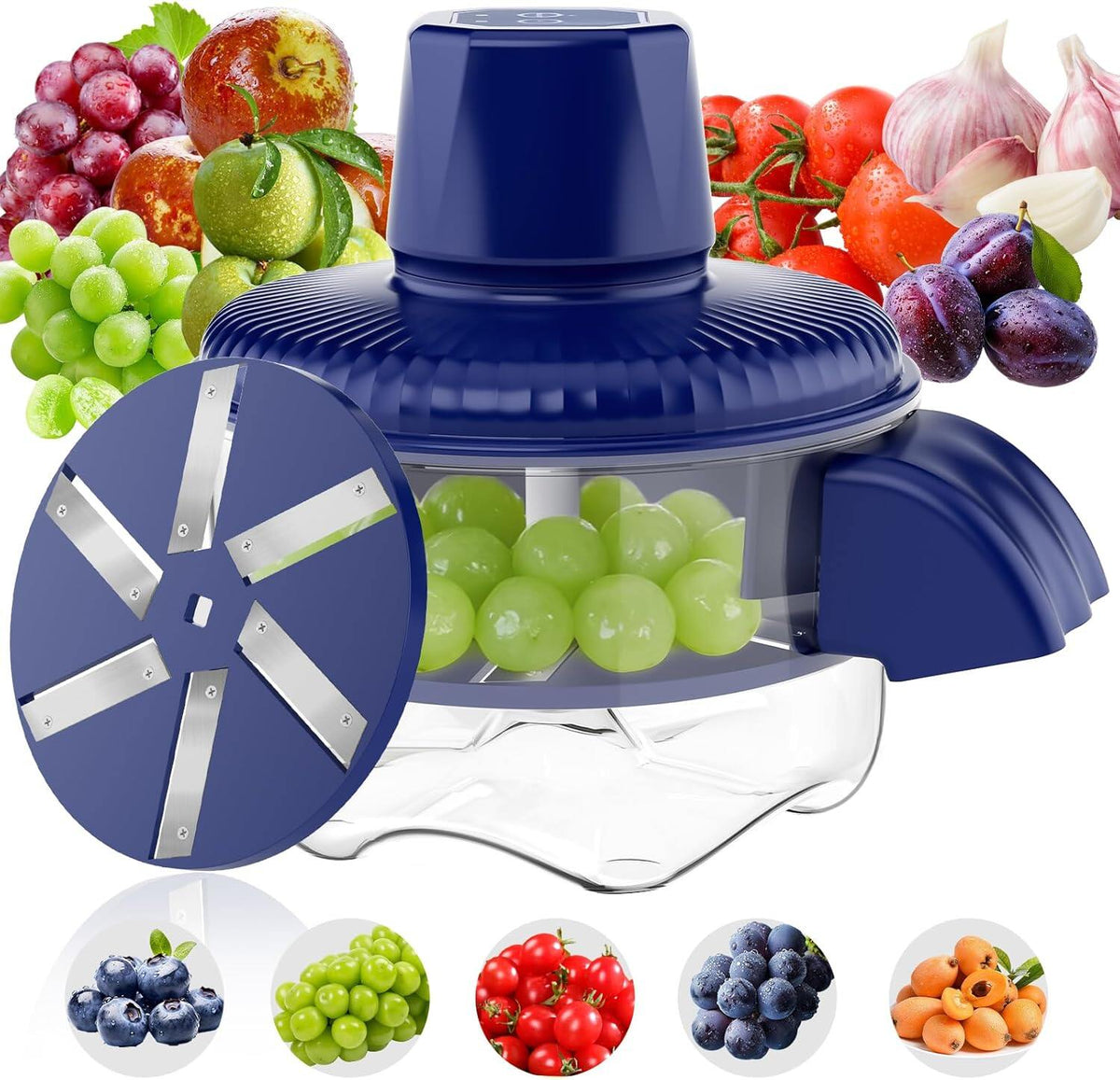 Electric Grape Peeler, Automatic Garlic & Cherry Tomato Peeler
